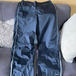 NIKE Black Waterproof Exercise Pants Size Large